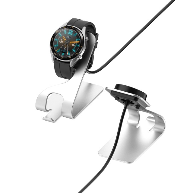 Ładowarka dokująca do zegarka Huawei GT2 / GT2E GS Pro, stojak z aluminium, kabel ładujący, inteligentny zegarek - Wianko - 8