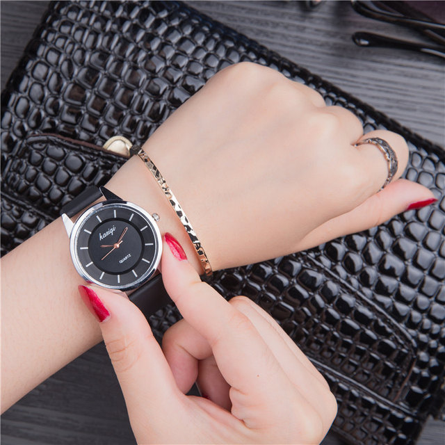 Nowoczesny zegarek damski z paskiem silikonowym - styl koreański, 2021, najlepiej sprzedający się - Wianko - 5