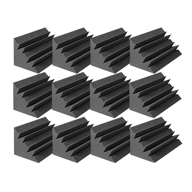 16 sztuk/zestaw pułapek basowych akustycznych z pianki BEIYIN Studio ognioodporne wysokiej gęstości - Wianko - 5