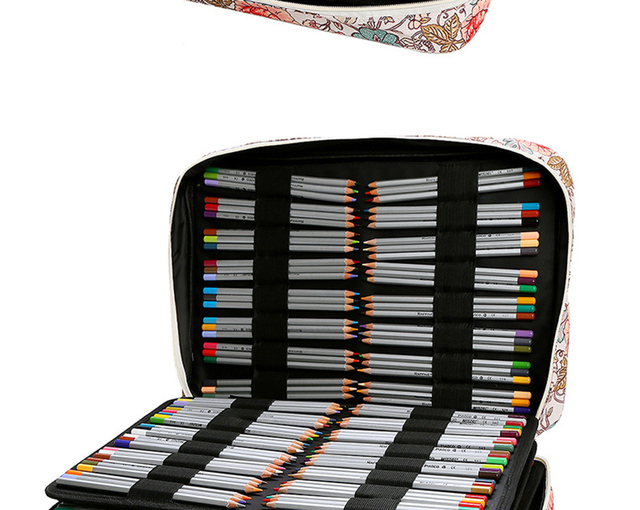 Piórnik dla dziewczynek z 240/270/360/480 slotami na przybory papiernicze - duże i puszyste etui z uchwytem Kawaii - Wianko - 37