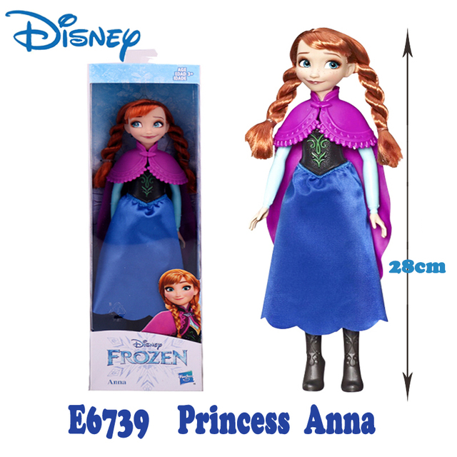 Lalka Disney Frozzen Elsa i Anna - 2 sztuki, 30cm - Wianko - 2