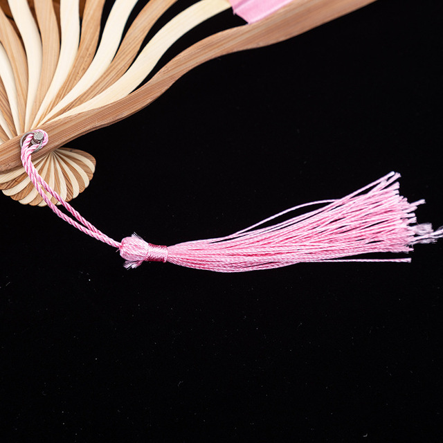 Ręcznie składany wachlarz jedwabny Chiński/Japoński styl Retro, dekoracyjny kobiecy wachlarz z bambusowym uchwytem - Wianko - 19