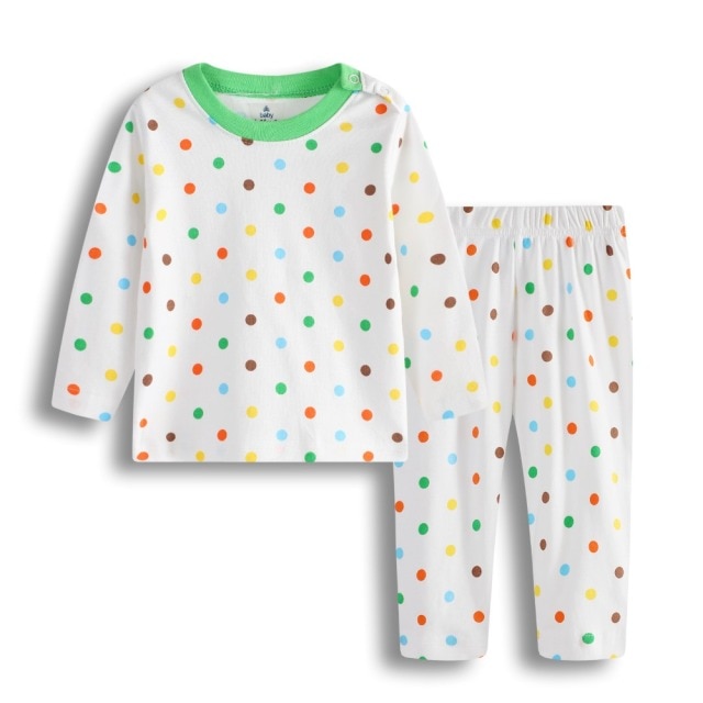 Zestawy piżam dla dziewczynki Strawberry Baby Girl - 100% bawełna - 0-2 lata - Wianko - 22