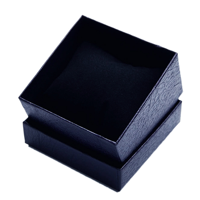 Nowe czarne składane pudełko na zegarki - długi, klasyczny, prosty - Wianko - 11