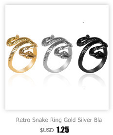 Pierścień węża gotycki w stylu punk dla kobiet i mężczyzn - Wianko - 2