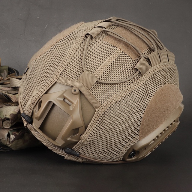 Kask Tactical Airsoft w kamuflażu Multicam do polowań, CS, Wargame i sportu - Wianko - 2