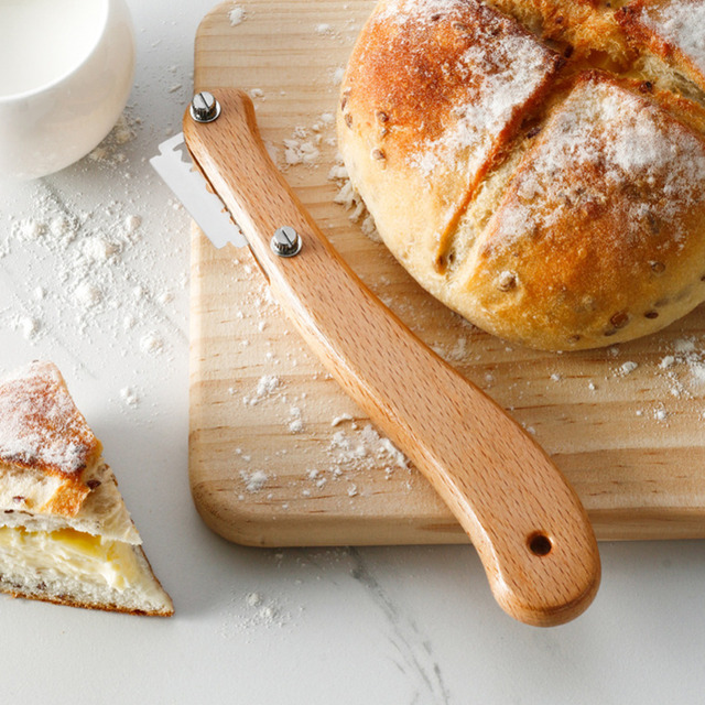 Narzędzie do cięcia ciasta Lame nowy model z ostrzem, idealne do wykrawania chleba i ciasta - Wianko - 4