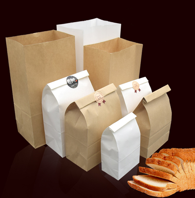 10/20 sztuk eleganckich torebek z papieru pakowego na wynos do pakowania prezentów i przybory ślubne - Wianko - 11