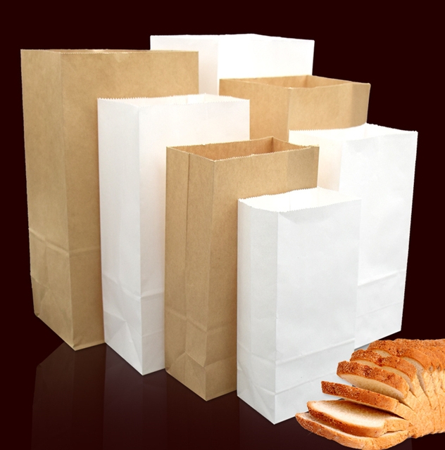 10/20 sztuk eleganckich torebek z papieru pakowego na wynos do pakowania prezentów i przybory ślubne - Wianko - 10