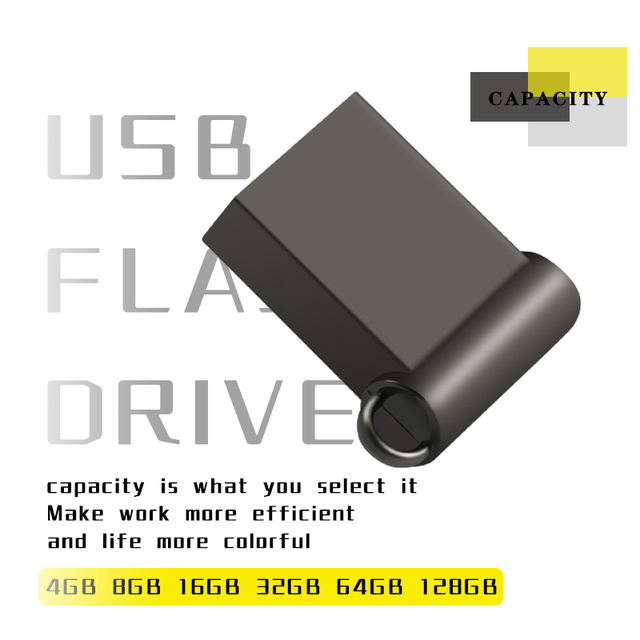 Pendrive USB o dużej pojemności i wysokiej jakości: 64GB, 128GB, 8GB, 16GB, 32GB, kompatybilny z smartfonami - Wianko - 3
