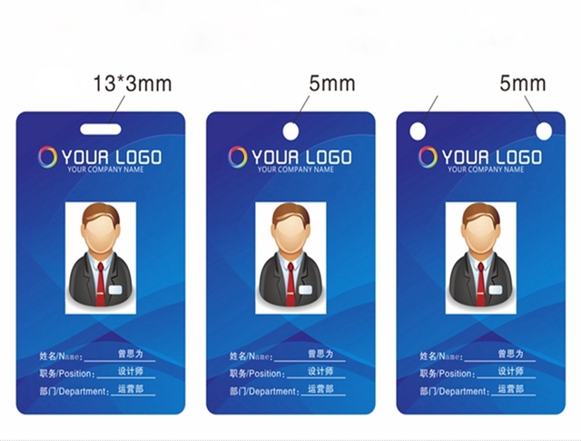 1pc Smycz ID odznaka (1.5cm) z aluminiową metalową obudową do kart i certyfikatów - Wianko - 5