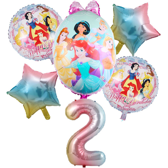 Jednorazowe talerze, obrusy i kubki dekoracyjne Disney księżniczka - idealne na urodziny, baby shower i przyjęcia dla dziewczynek - Wianko - 26