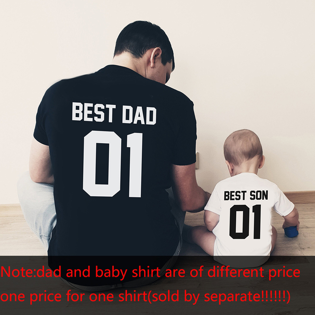 Najlepsza koszula tata i syn - pasujące stroje dla ojca i syna - Wianko - 13