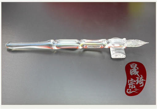 Ręcznie robione pióro z japońską i koreańską stalówką oraz szklaną końcówką – spersonalizowany długopis - Wianko - 2