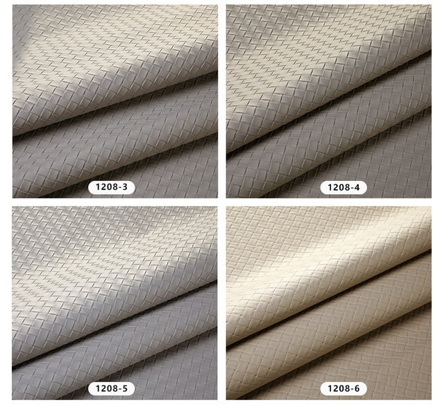 Tkana skóra syntetyczna PVC o długości 1 metra do wykonywania miękkich toreb, tapicerki i dekoracji wnętrz - Wianko - 10