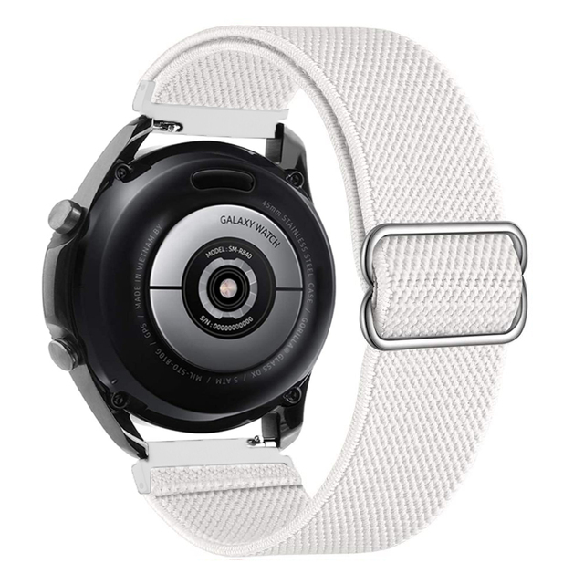 Pasek zegarka nylonowy z regulacją dla Samsung Galaxy Watch 3/Aktywny 2/S3, Huawei GT/2/2E/Pro (20mm/22mm/46mm/42mm) - Wianko - 1