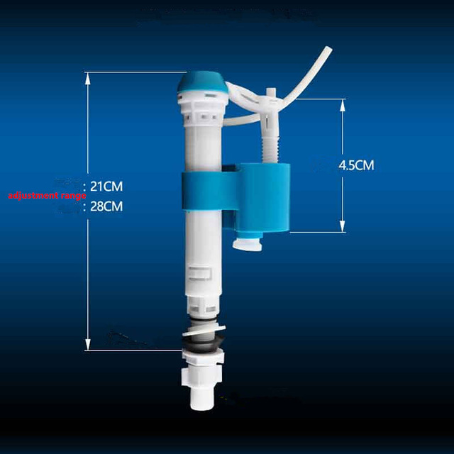 Zawór wody spustowej 20cm do toalety zbiornikowej all-in-one ABS - zawór wody wlotowej - Wianko - 4