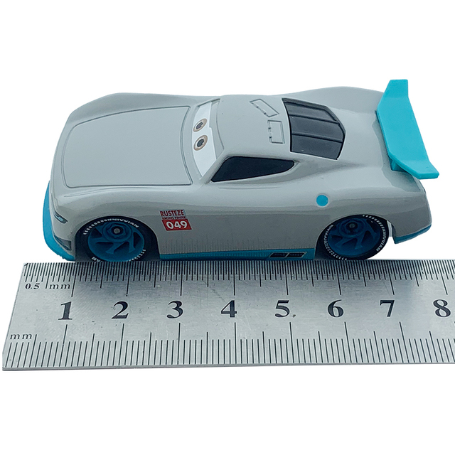 Samochody Disney Pixar 3 Mini Racers - Zabawki dla dzieci - Zygzak McQueen, Speedy Racing Mater, Jackson Storm, Ramirez - Metalowe pojazdy odlewane - Wianko - 29