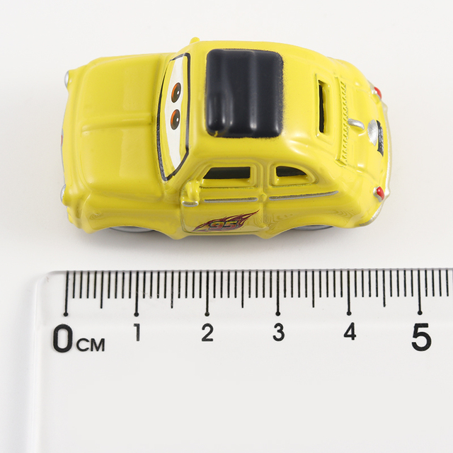 Samochody Disney Pixar 3 Mini Racers - Zabawki dla dzieci - Zygzak McQueen, Speedy Racing Mater, Jackson Storm, Ramirez - Metalowe pojazdy odlewane - Wianko - 110