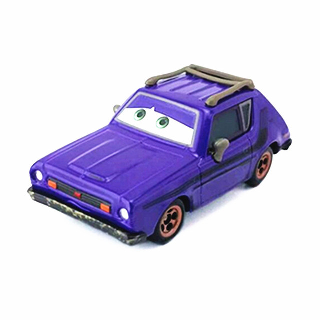 Samochody Disney Pixar 3 Mini Racers - Zabawki dla dzieci - Zygzak McQueen, Speedy Racing Mater, Jackson Storm, Ramirez - Metalowe pojazdy odlewane - Wianko - 130