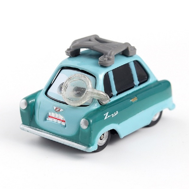Samochody Disney Pixar 3 Mini Racers - Zabawki dla dzieci - Zygzak McQueen, Speedy Racing Mater, Jackson Storm, Ramirez - Metalowe pojazdy odlewane - Wianko - 92
