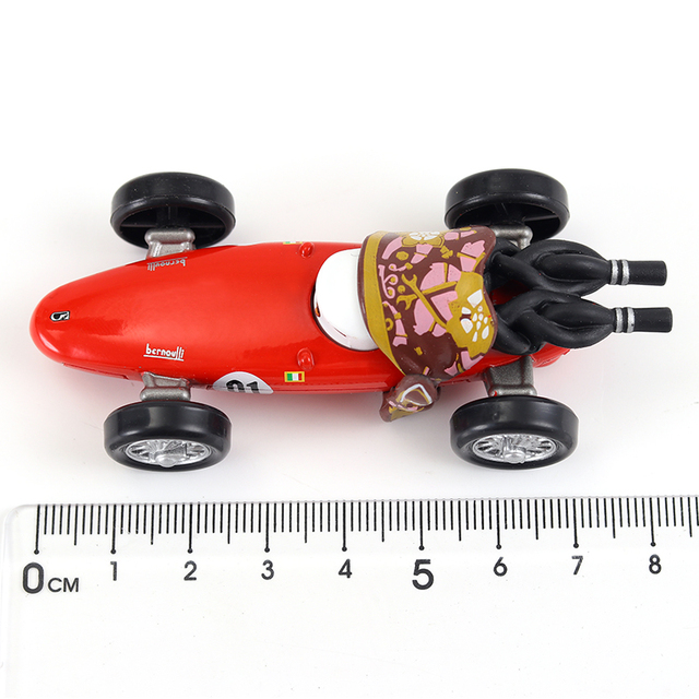 Samochody Disney Pixar 3 Mini Racers - Zabawki dla dzieci - Zygzak McQueen, Speedy Racing Mater, Jackson Storm, Ramirez - Metalowe pojazdy odlewane - Wianko - 121