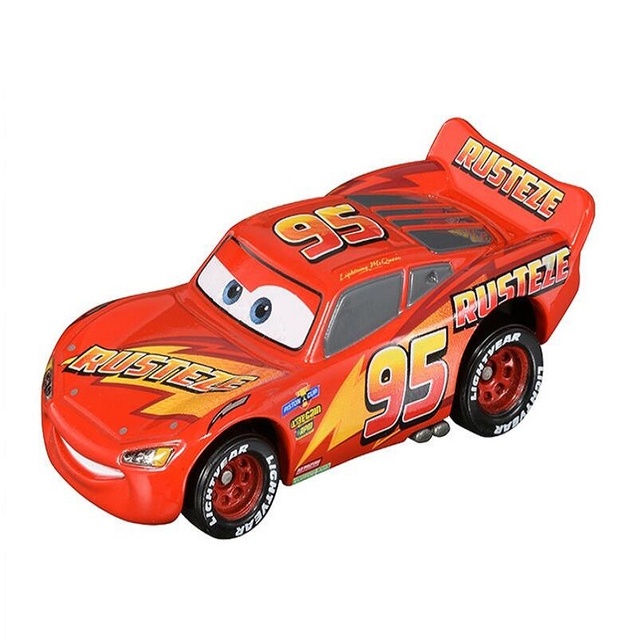 Samochody Disney Pixar 3 Mini Racers - Zabawki dla dzieci - Zygzak McQueen, Speedy Racing Mater, Jackson Storm, Ramirez - Metalowe pojazdy odlewane - Wianko - 56