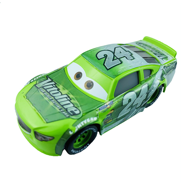 Samochody Disney Pixar 3 Mini Racers - Zabawki dla dzieci - Zygzak McQueen, Speedy Racing Mater, Jackson Storm, Ramirez - Metalowe pojazdy odlewane - Wianko - 80