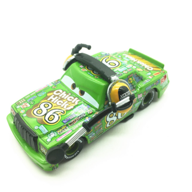 Samochody Disney Pixar 3 Mini Racers - Zabawki dla dzieci - Zygzak McQueen, Speedy Racing Mater, Jackson Storm, Ramirez - Metalowe pojazdy odlewane - Wianko - 102