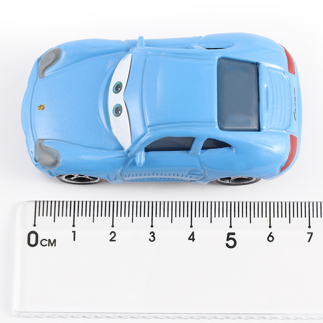 Samochody Disney Pixar 3 Mini Racers - Zabawki dla dzieci - Zygzak McQueen, Speedy Racing Mater, Jackson Storm, Ramirez - Metalowe pojazdy odlewane - Wianko - 109