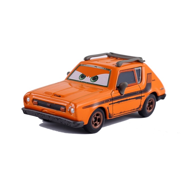 Samochody Disney Pixar 3 Mini Racers - Zabawki dla dzieci - Zygzak McQueen, Speedy Racing Mater, Jackson Storm, Ramirez - Metalowe pojazdy odlewane - Wianko - 132