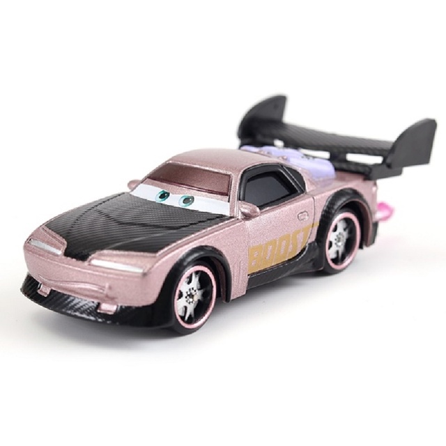 Samochody Disney Pixar 3 Mini Racers - Zabawki dla dzieci - Zygzak McQueen, Speedy Racing Mater, Jackson Storm, Ramirez - Metalowe pojazdy odlewane - Wianko - 138