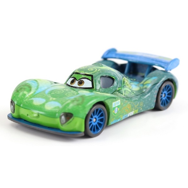 Samochody Disney Pixar 3 Mini Racers - Zabawki dla dzieci - Zygzak McQueen, Speedy Racing Mater, Jackson Storm, Ramirez - Metalowe pojazdy odlewane - Wianko - 122