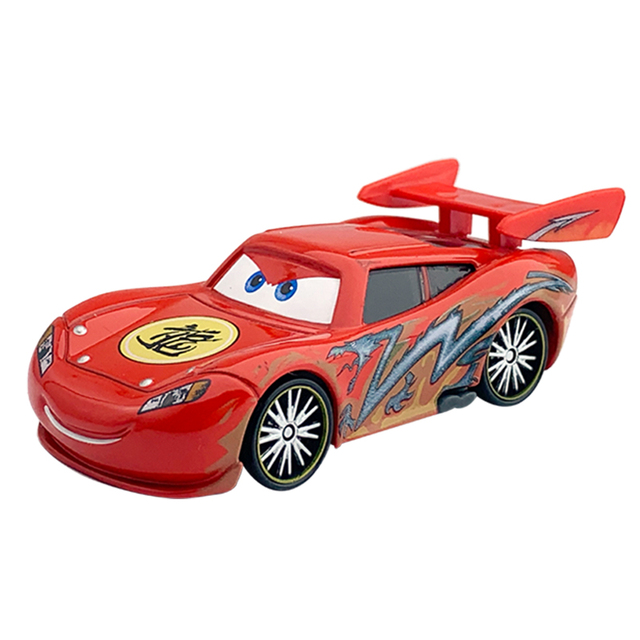 Samochody Disney Pixar 3 Mini Racers - Zabawki dla dzieci - Zygzak McQueen, Speedy Racing Mater, Jackson Storm, Ramirez - Metalowe pojazdy odlewane - Wianko - 4