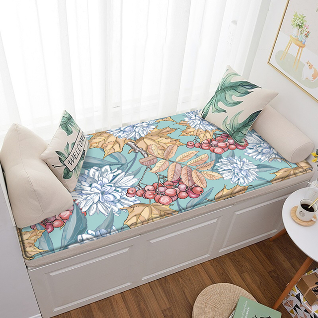 Duży dywan 3D z kolorowym motywem kwiatowym - idealny do salonu ślubnego - Wianko - 29