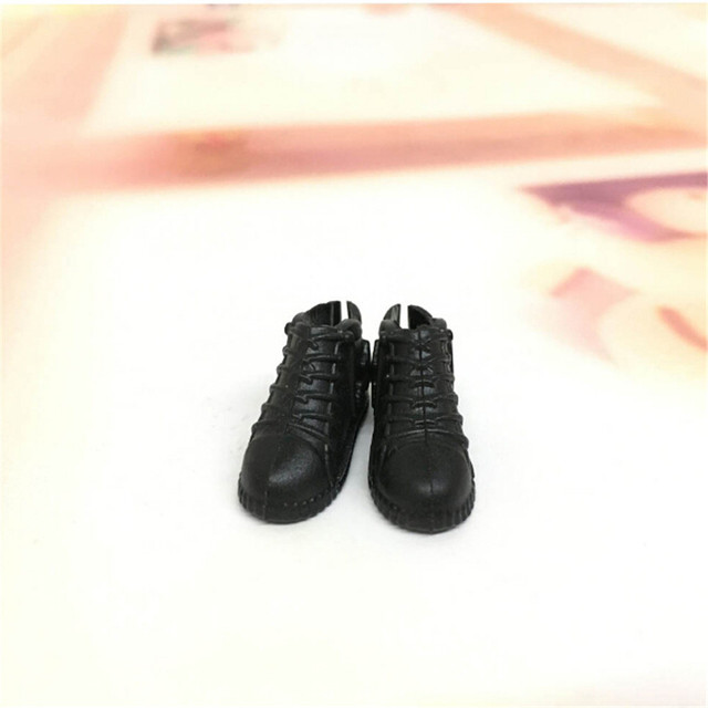 Pakiet 4 par oryginalnych modnych butów dla lalki 1/6 dziewcząt - Wianko - 5