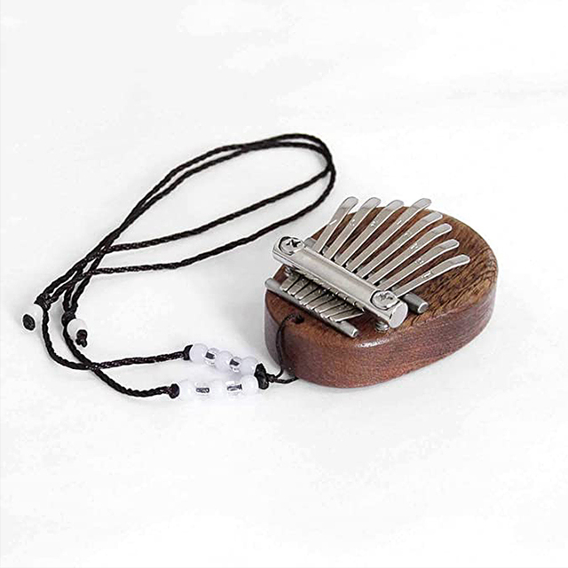 Instrument muzyczny Mini Kalimba Thumb Piano - 8 klawiszy dla dzieci i niemowląt, idealny prezent świąteczny - Wianko - 2