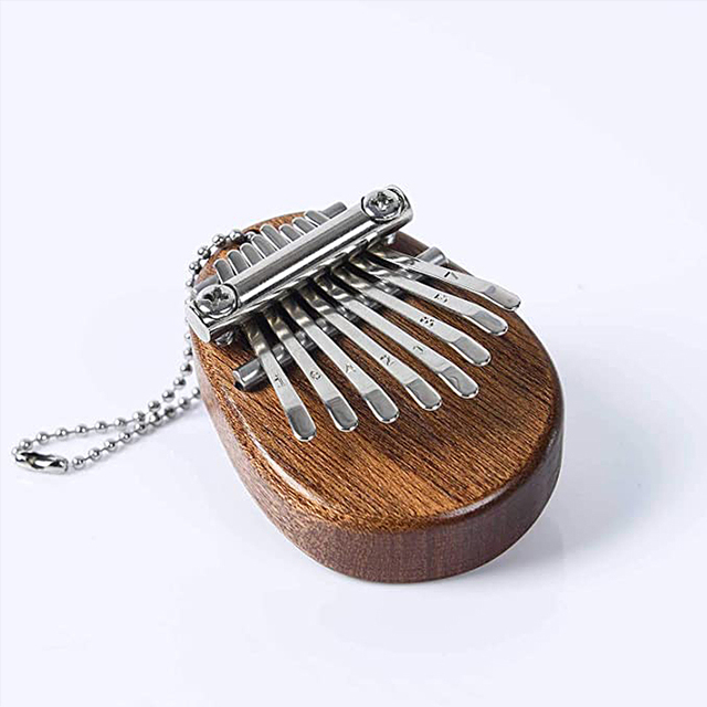 Instrument muzyczny Mini Kalimba Thumb Piano - 8 klawiszy dla dzieci i niemowląt, idealny prezent świąteczny - Wianko - 3