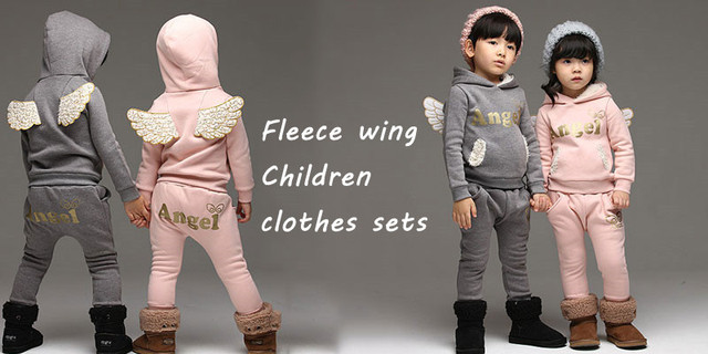 Zestaw dziecięcych ubrań dziewczyny i chłopca: topy + spodnie, 2 sztuki, 2021 jesień/zima, bawełna - Wianko - 2