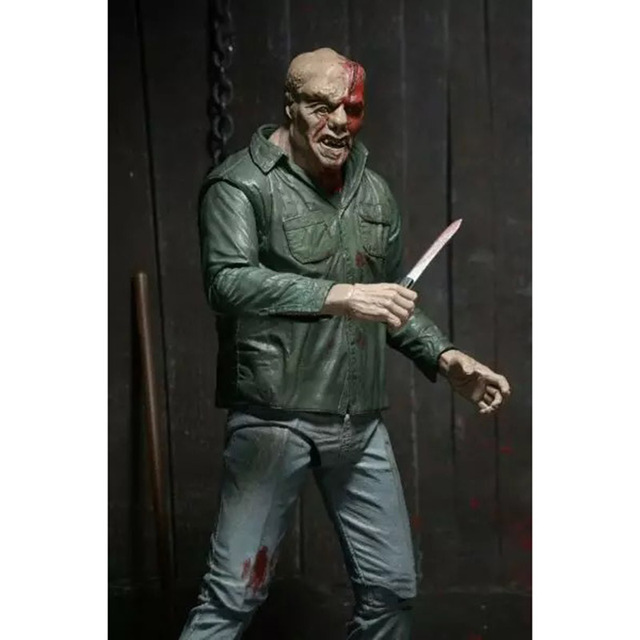 Figurka Jason Voorhees z piątku 13. Horrorowa zabawka na Halloween i Boże Narodzenie - Wianko - 24