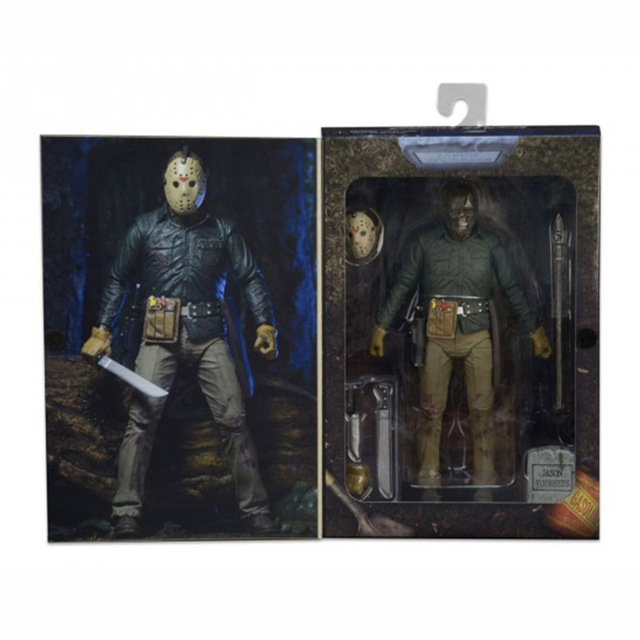 Figurka Jason Voorhees z piątku 13. Horrorowa zabawka na Halloween i Boże Narodzenie - Wianko - 35