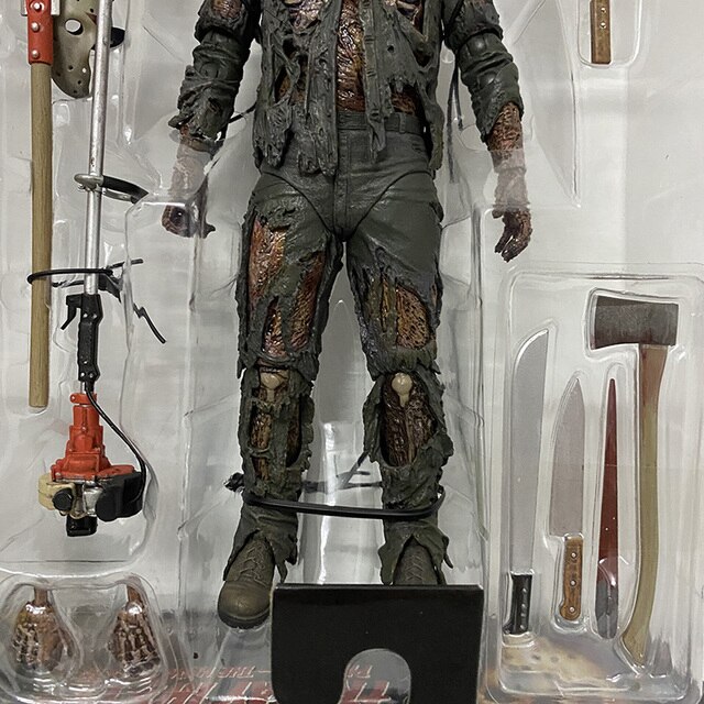 Figurka Jason Voorhees z piątku 13. Horrorowa zabawka na Halloween i Boże Narodzenie - Wianko - 9