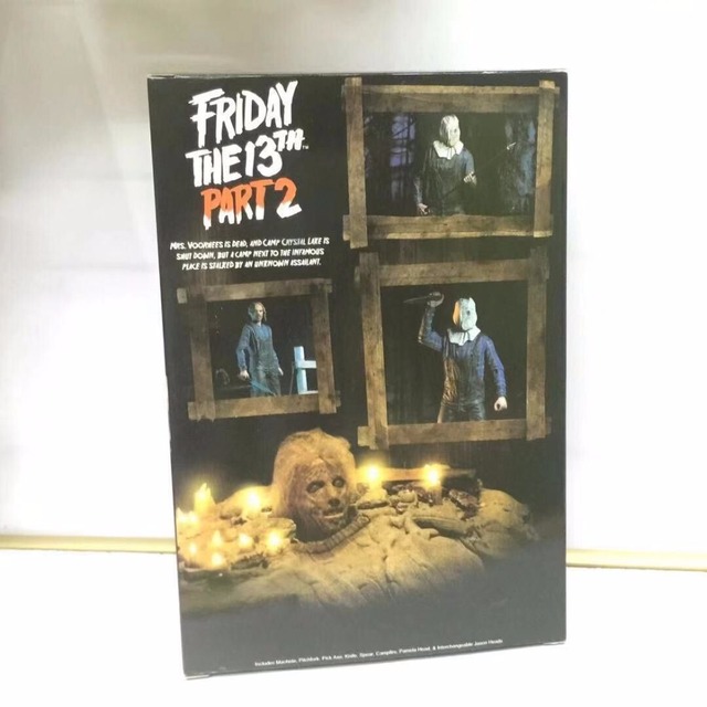 Figurka Jason Voorhees z piątku 13. Horrorowa zabawka na Halloween i Boże Narodzenie - Wianko - 41