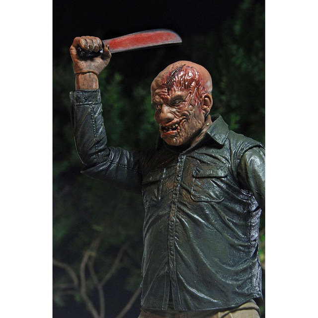 Figurka Jason Voorhees z piątku 13. Horrorowa zabawka na Halloween i Boże Narodzenie - Wianko - 30