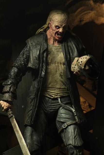 Figurka Jason Voorhees z piątku 13. Horrorowa zabawka na Halloween i Boże Narodzenie - Wianko - 45