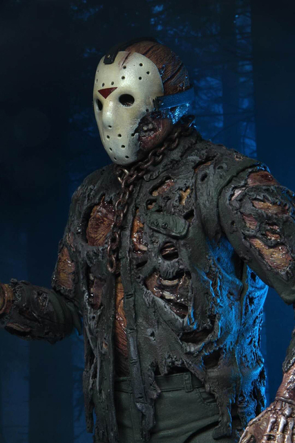 Figurka Jason Voorhees z piątku 13. Horrorowa zabawka na Halloween i Boże Narodzenie - Wianko - 16