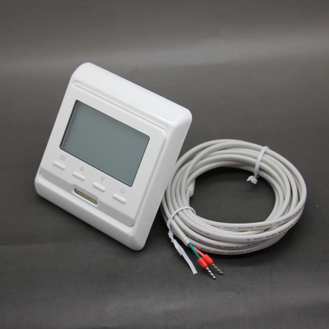 Programowalny termostat podłogowy z wyświetlaczem LCD i funkcją termoregulacji - Wianko - 6