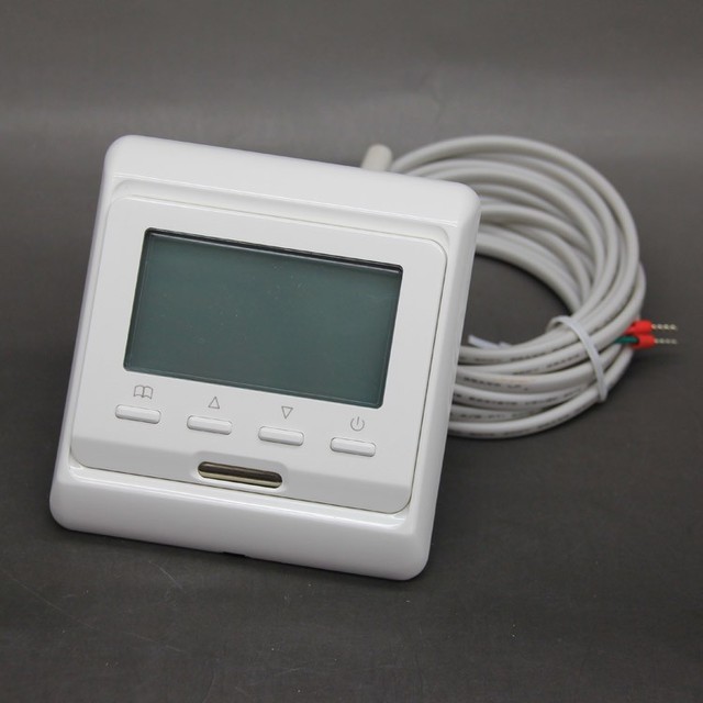 Programowalny termostat podłogowy z wyświetlaczem LCD i funkcją termoregulacji - Wianko - 12