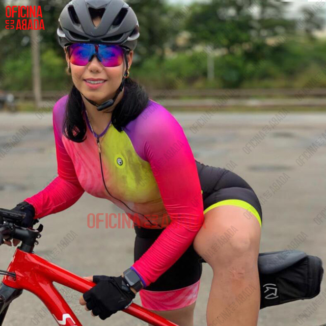Zakładając, że kluczowe informacje to: ODA Winter fashion damski strój do jazdy na rowerze z długimi rękawami, damska odzież sportowa, jednoczęściowe kombinezony rowerowe ropa, a kategoria produktu to Zestawy rowerowe, finalna wersja tytułu mogłaby brzmieć: ODA Winter fashion damska odzież sportowa z długimi rękawami - jednoczęściowy kombinezon rowerowy - Wianko - 8