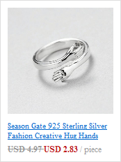 Regulowany pierścień z pięknym motywem kotów z ogonami, wykonany ze srebra próby 925 - Wianko - 3